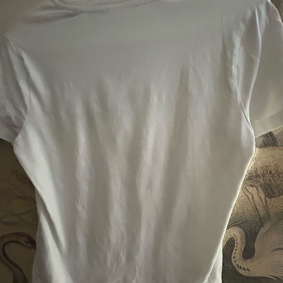 Desigual Cropped Short Sleeve Tee One Size Fits Most Nature Design - Picture 4 of 6